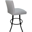 Pemberly Row Swivel Metal Extra Tall Stool 34