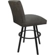 Pemberly Row Swivel Metal Bar Stool 30
