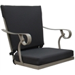 Pemberly Row Outdoor/Indoor Extra Tall Bar Stool 34