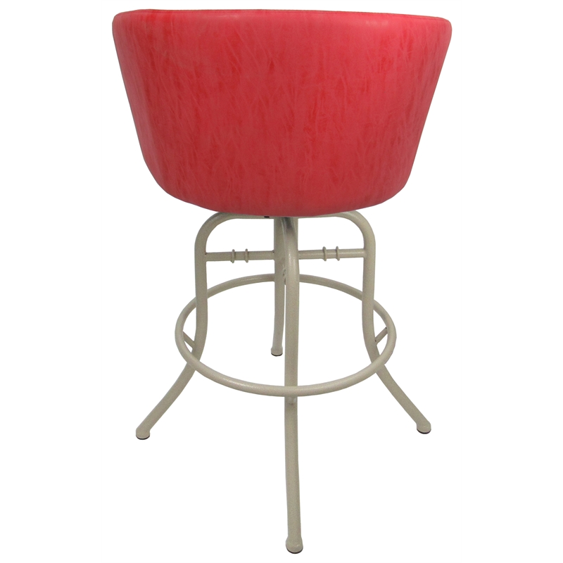 Pemberly Row Swivel Tilt Counter Metal Bar Stool 26