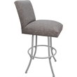 Pemberly Row Swivel Metal Bar Stool 30