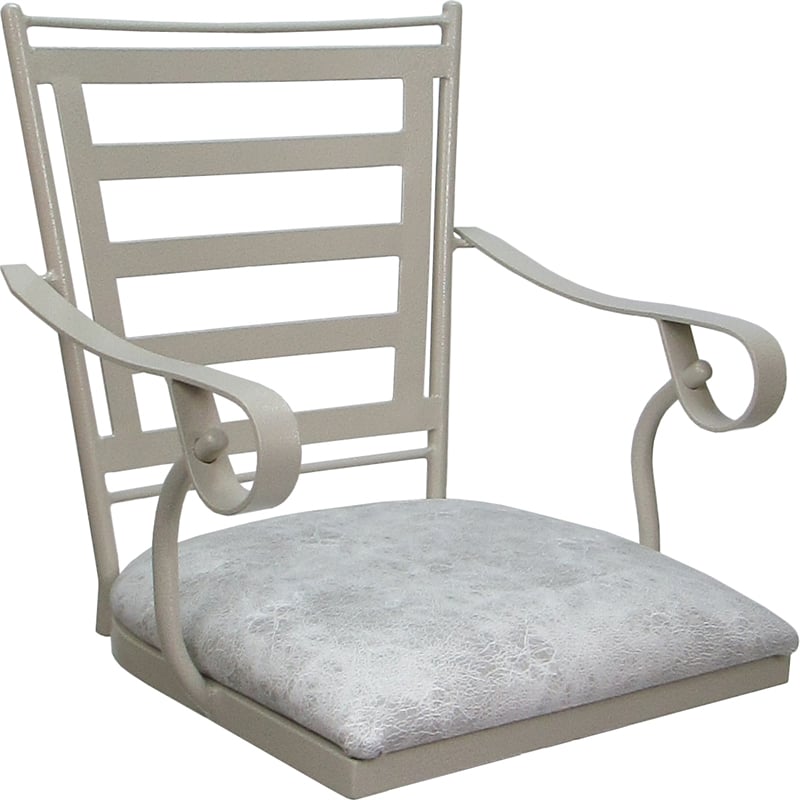 Pemberly Row Aluminum Extra Tall Stool 34