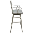 Pemberly Row Aluminum Extra Tall Stool 34