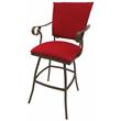Pemberly Row Outdoor Swivel Bar Stool 30