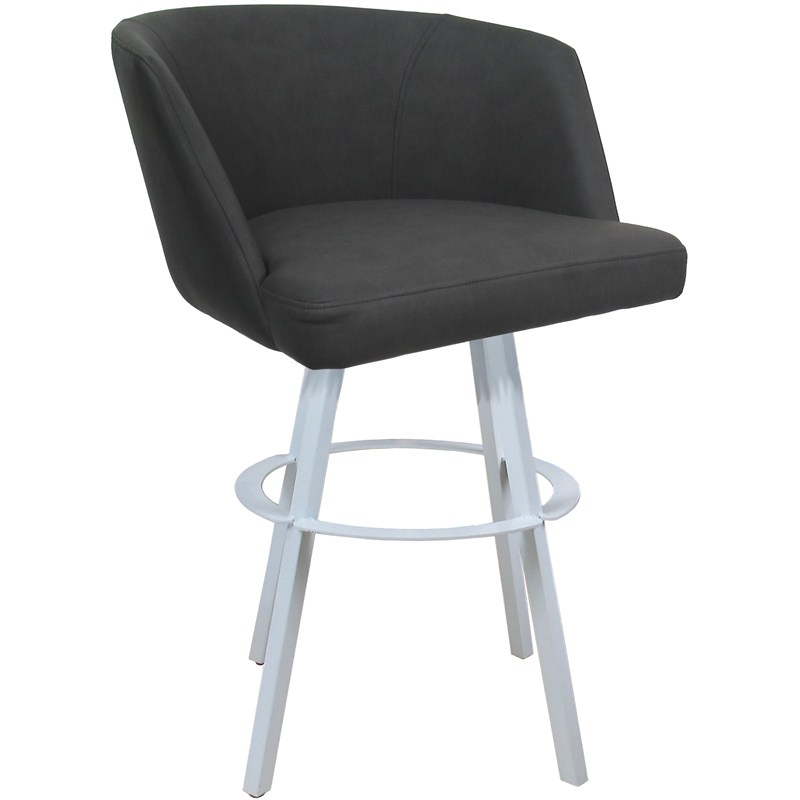 Pemberly Row Counter Bar Stool Swivel Metal 26
