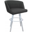 Pemberly Row Counter Bar Stool Swivel Metal 26