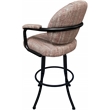 Pemberly Row Swivel Counter Metal Bar Stool 26