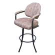 Pemberly Row Swivel Counter Metal Bar Stool 26