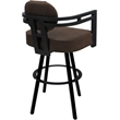 Pemberly Row Swivel Metal Counter Stool 26