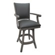 Pemberly Row Contemporary Swivel Counter 26