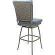 Pemberly Row Outdoor/Indoor Swivel Bar Stool 30