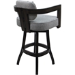 Pemberly Row Swivel Wood Bar Stool 30