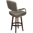 Pemberly Row Swivel Metal Bar Stool 34