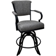 Pemberly Row Swivel Tilt Metal Counter Stool 24