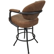 Pemberly Row Swivel Tilt Metal Bar Stool 30