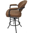 Pemberly Row Swivel Tilt Metal Bar Stool 30