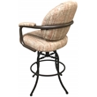 Pemberly Row Swivel Tilt Metal Bar Stool 30