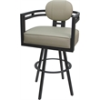 Pemberly Row Swivel Metal Bar Stool 30