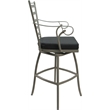 Pemberly Row Outdoor/Indoor Swivel Bar Stool 30