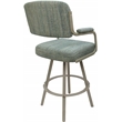 Pemberly Row Swivel Counter Metal Bar Stool 26