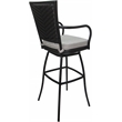Pemberly Row Outdoor or Indoor Extra Tall Bar Stool 34