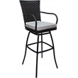 Pemberly Row Outdoor or Indoor Extra Tall Bar Stool 34