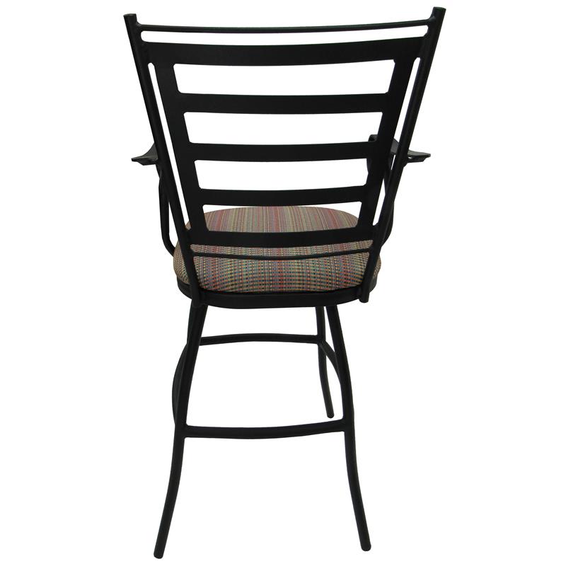 Pemberly Row Swivel Outdoor Bar Stool 30