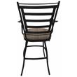 Pemberly Row Swivel Outdoor Bar Stool 30