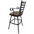 Pemberly Row Swivel Outdoor Bar Stool 30