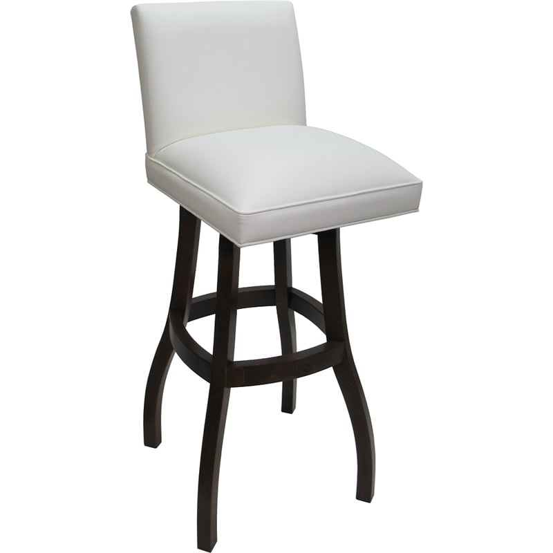 Pemberly Row Extra Tall Solid Wood Bar Stool 34