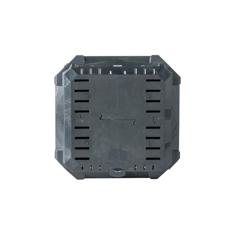 Pemberly Row 100 Gallon Resin Outdoor Composter in Black Rust