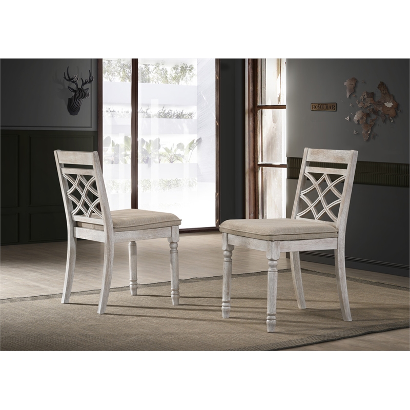 Pemberly Row Set of 2 Off White 19