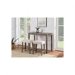 Pemberly Row Brown Wood 3-Piece 42