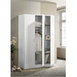 Pemberly Row White Engineered Wood 3-Door 46