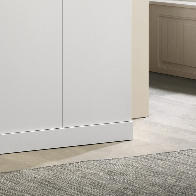 Pemberly Row White Engineered Wood 3-Door 46