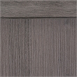 Pemberly Row Queen Platform Bed with Bookcase Headboard and USB in Brownish Gray