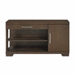 Pemberly Row Wood Sofa Table with Drawer and Cabinet Storage in Espresso