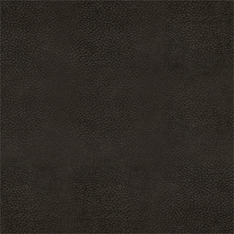 Pemberly Row Faux Leather Wall-Hugger Double Reclining Sofa in Espresso