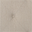 Pemberly Row Tufted Upholstered Queen Bed with Nailhead Trim in Beige
