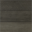 Pemberly Row Acacia Wood Queen Bed with Metal Legs in 3-Tone Gray