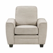 Pemberly Row Taupe Chenille 3-Piece Sofa Loveseat and Chair Set