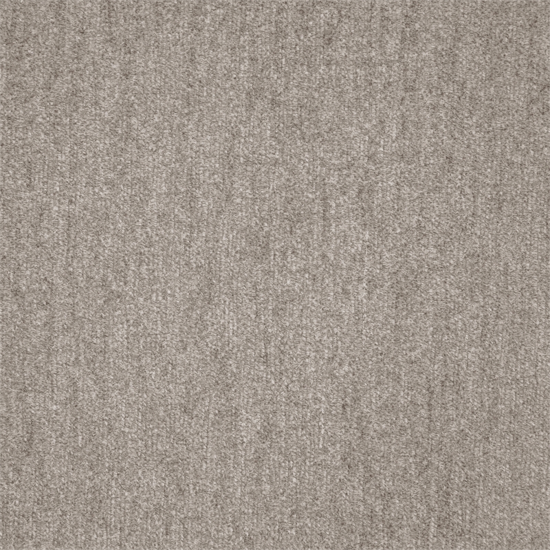 Pemberly Row Chenille Accent Chair with Reversible Cushions in Taupe