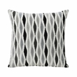 Pemberly Row Chenille Fabric Sofa with Reversible Cushions & 2 Pillows in Gray