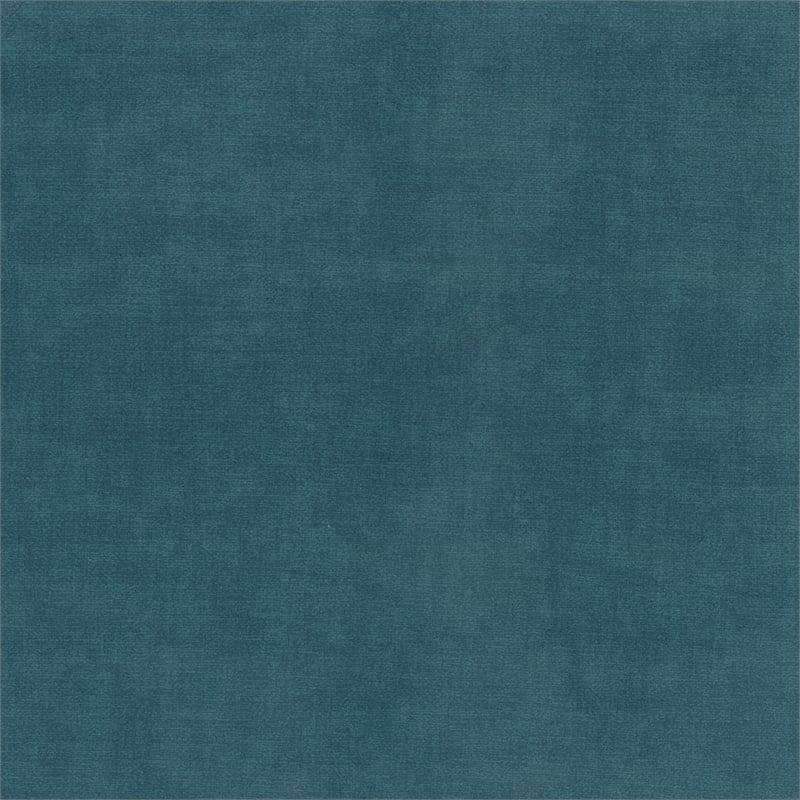 Pemberly Row Velvet Barrel Back Swivel Chair with Channel Stitching in Dark Teal