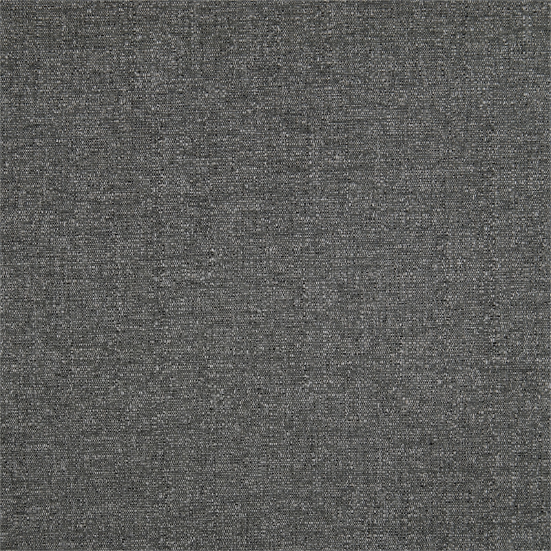 Pemberly Row Textured Mid-Century Tufted Accent Chair with Wood Legs - Dark Gray