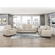 Pemberly Row Chenille Armchair with Reversible Cushions in Taupe
