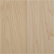 Pemberly Row Asian Hardwood Full Platform Bed with Headboard in Natural