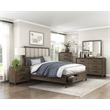 Pemberly Row 3-Drawer Mindy Veneer Nightstand with Ball Bearing Glides in Walnut