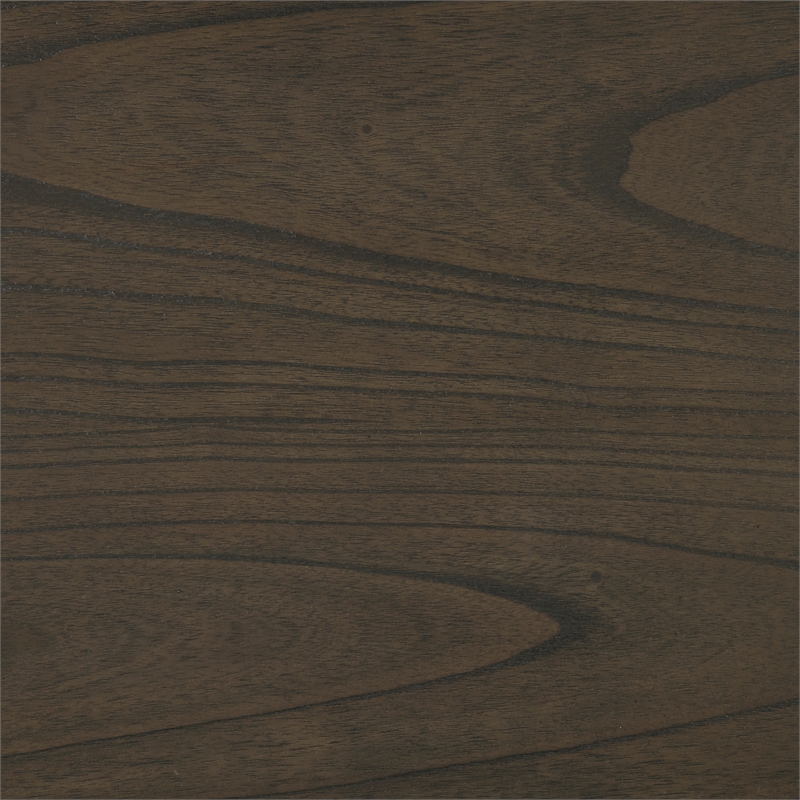 Pemberly Row 3-Drawer Mindy Veneer Nightstand with Ball Bearing Glides in Walnut