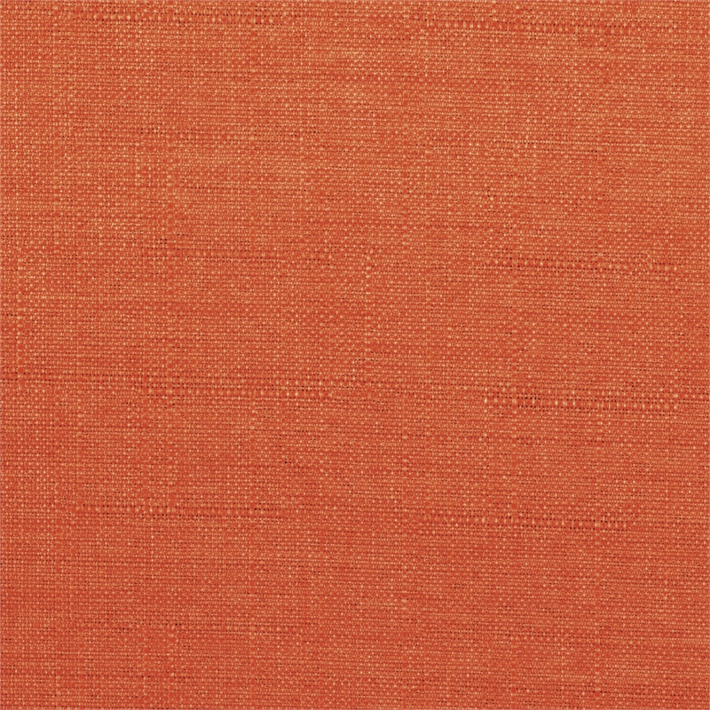Pemberly Row Rubberwood Frame Textured Fabric Orange Accent Chair w/ Wire-Brush